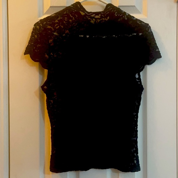 embroidered black shirt - Picture 3 of 3